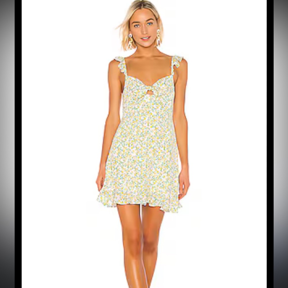 Astr the Label Lemon Drop Dress
